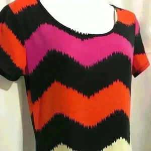 Andrea Missy Chevron Maxi Dress